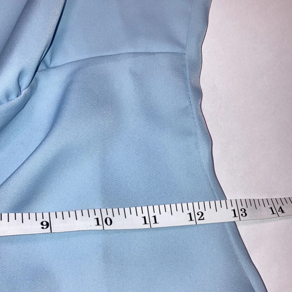 YesStyle Ruched Ruffle Dress Small - Picture 10 of 15